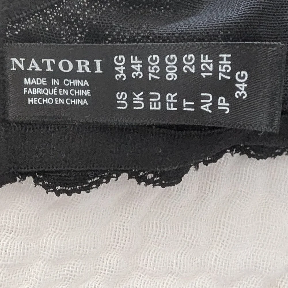 NWT Natori Women Feathers Lace Plunge T-Shirt Bra, 34G - Picture 6 of 6